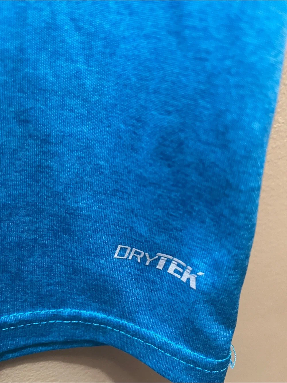 tek gear Aqua Blue Short Sleeve Crew Tee